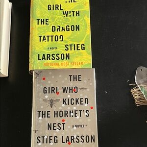 The Girl with the Dragon Tattoo and The Girl Who Kicked the Hornet's Nest Books